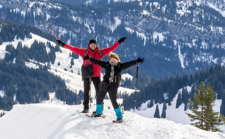 Paseo en raquetas de nieve por la Sierra de Guadarrama