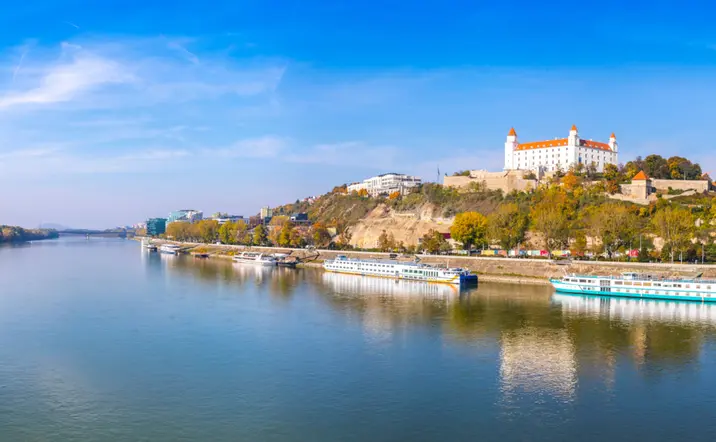 El río Danubio deja unos paisajes dignos de postal.