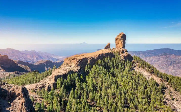 Roque Nublo, uno de los picos visitados en esta excursión desde Las Palmas.