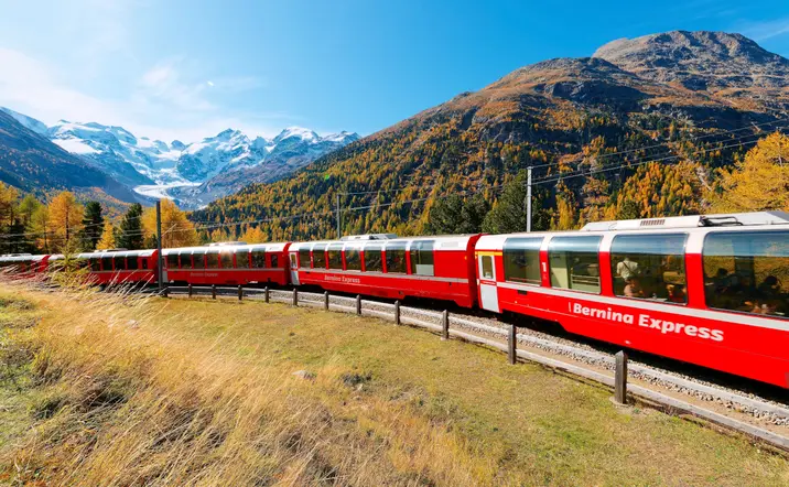 Excursión por los Alpes Suizos en el Bernina Express desde Milán - buendía
