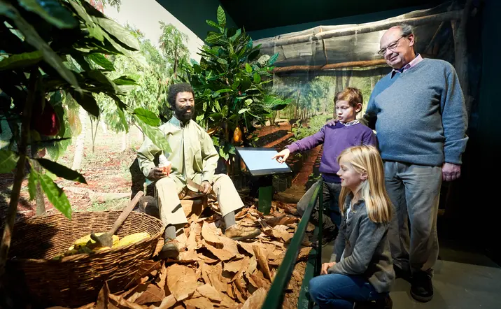 El recorrido por el Museo Choco Story le encantará a toda la familia.