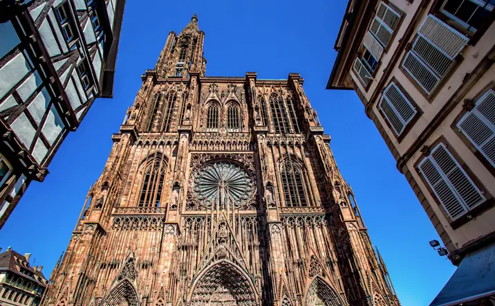 La Catedral de Estrasbrugo, uno de los monumentos más relevantes de la ciudad.