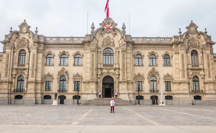 Palacio Presidencial de Lima, un edificio emblemático de Lima.