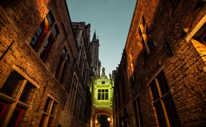 Imagen del casco antiguo de Brujas