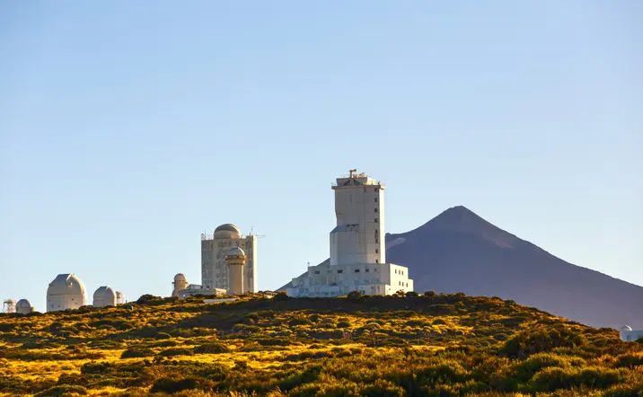 Atardecer en el Observatorio del Teide, Tenerife
