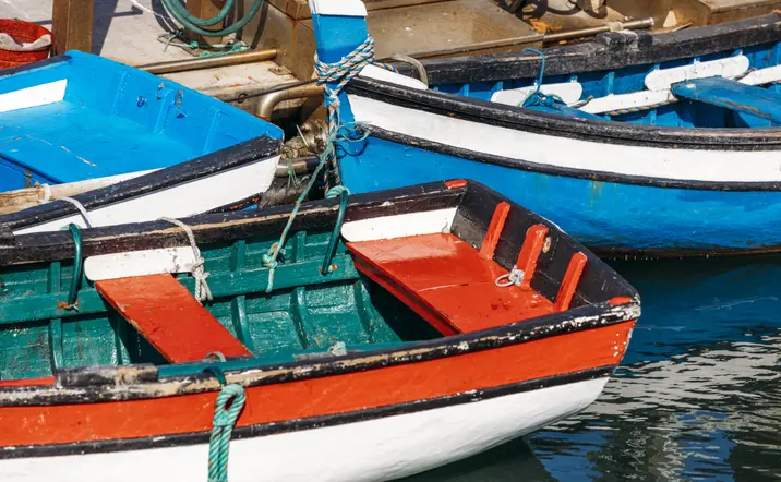 Docas dos Pescadores en Setúbal, Portugal