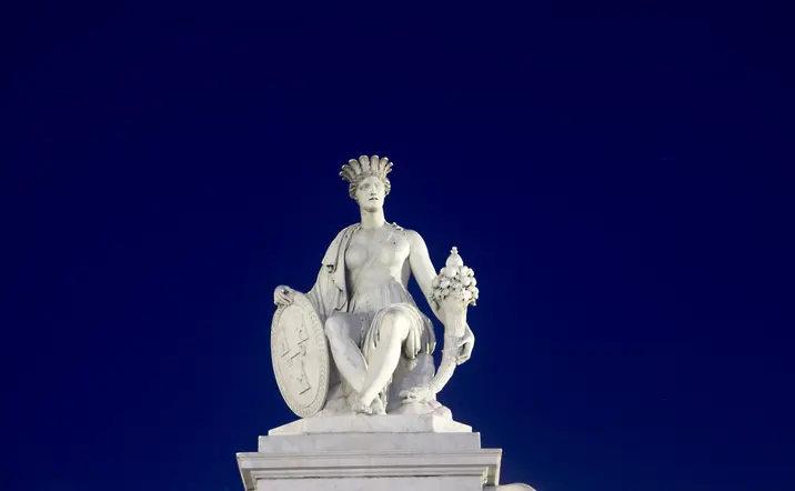 La fuente de la India en La Habana, Cuba