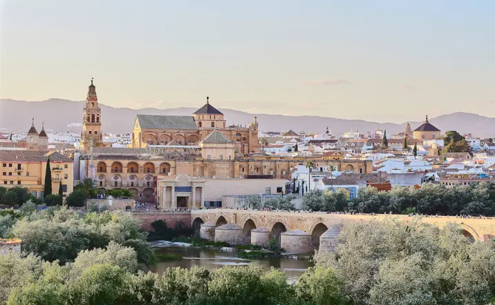Vista panorámica de la Mezquita-Catedral de Córdoba, Andalucía