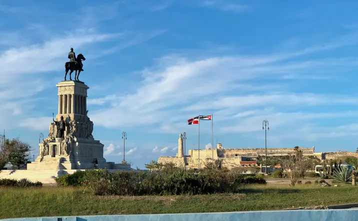 El parque de los Mártires en la Habana, Cuba