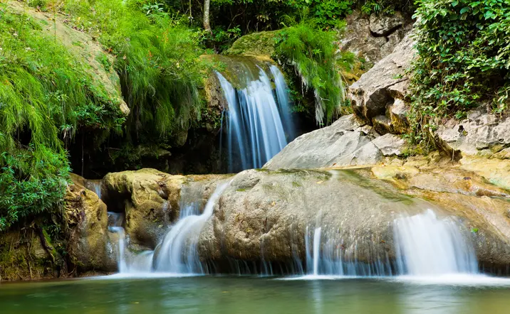 Cascada en el Salto de Soroa, Cuba