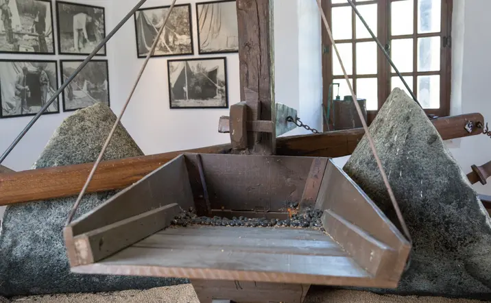 Sala del Museo del Aceite, uno de las galerías más especiales de Jaén.